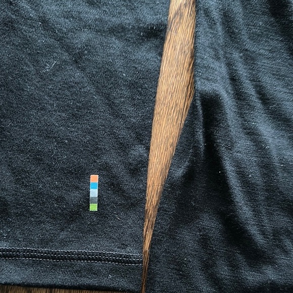 Smartwool Black Quarter-Zip Pullover - Picture 6 of 6